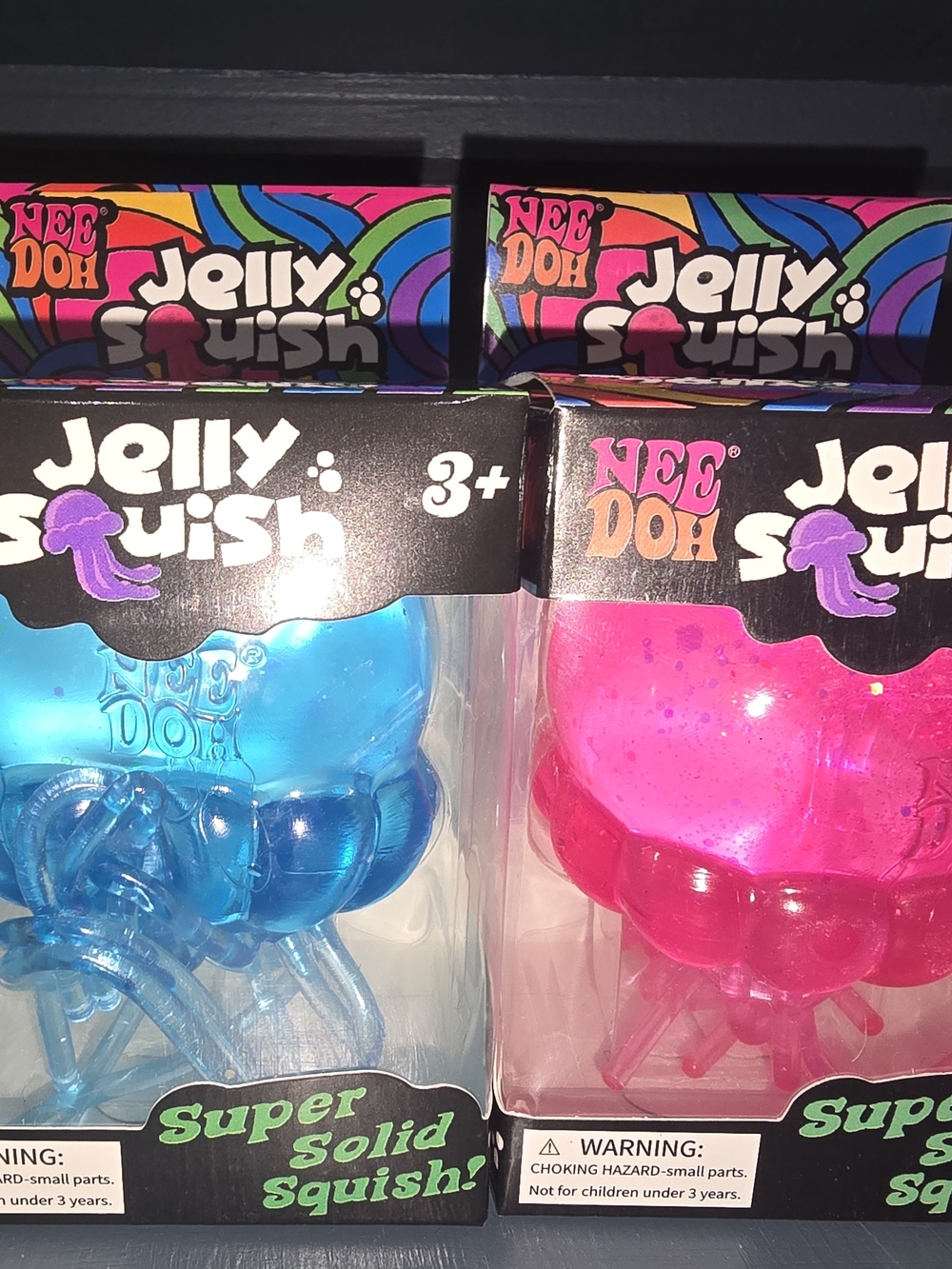 Jelly Squish Kids Toy - Blue & Pink - Picture 4 of 4